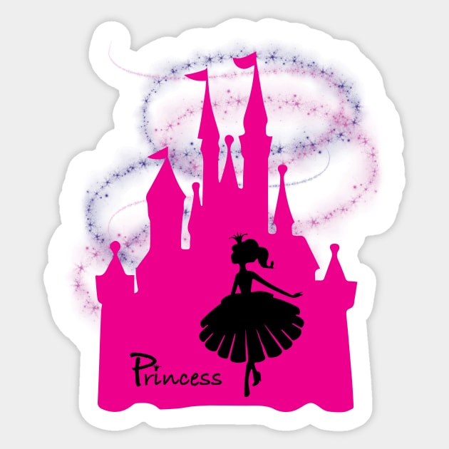 Princess Wonder Sticker by AmazingArtMandi